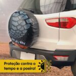 Capa de Estepe tg Poli Pneus Aro 15 ou 16 Ecosport Crossfox Aircross - Imagem 3