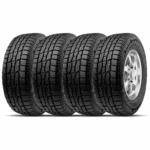 Kit 4 Pneu Linglong Aro 15 205/60r15 91h Crosswind A/t