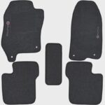 Jogo de Tapete Automotivo Carpete Fiat Punto 2012 à 2018 Soft Logo Bordado 5 Peças - Imagem 2