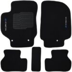 Jogo de Tapete Automotivo Carpete Hyundai Creta 2017 à 2019 Soft Logo Bordado Preto 5 Peças - Imagem 2